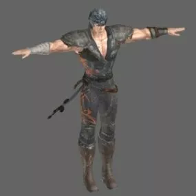 Kenshiro In North Star Character 3d model