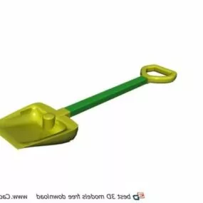 Kids Toys Plastic Toy Shovel 3d model