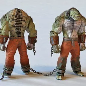Killer Croc Concept 3d model