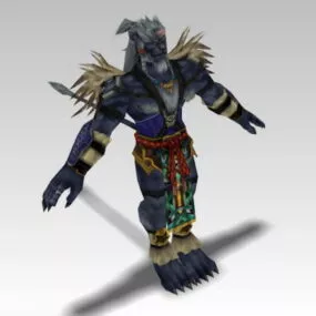 Kimahri Ronso In Final Fantasy X 3d model