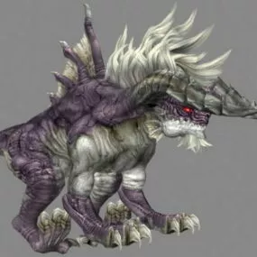 King Behemoth In Final Fantasy Character 3d model