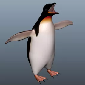 King Penguin 3d model
