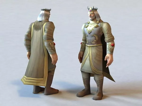 King Terenas Menethil 3d model King Terenas Menethil 3d model