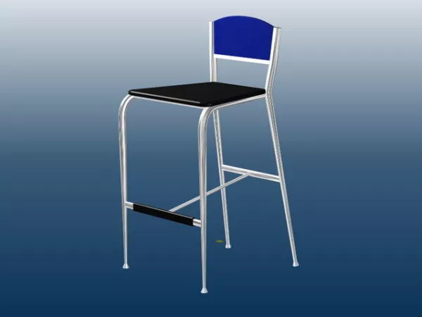 Kitchen Bar Stool 3d model Kitchen Bar Stool 3d model