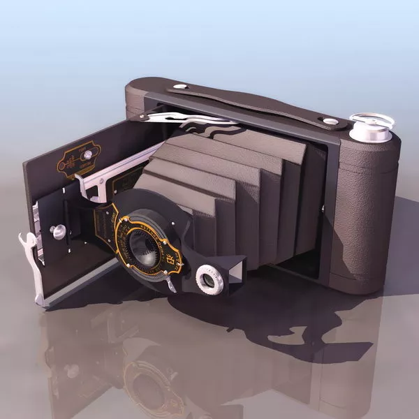 Professional Camera Tripod 3d model