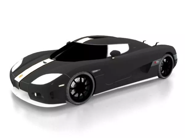 Koenigsegg Ccx Sports Car 3d model Koenigsegg Ccx Sports Car 3d model
