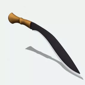 Kukri Knife 3d model