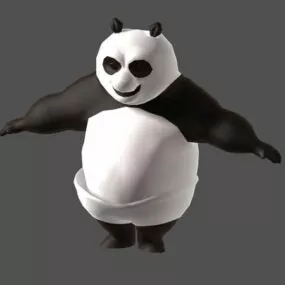 Kung Fu Panda 3d model