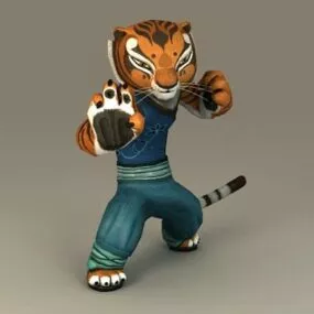 Kung Fu Panda Tigress 3d model