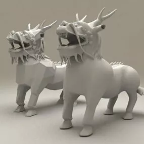Kylin Beast 3d model