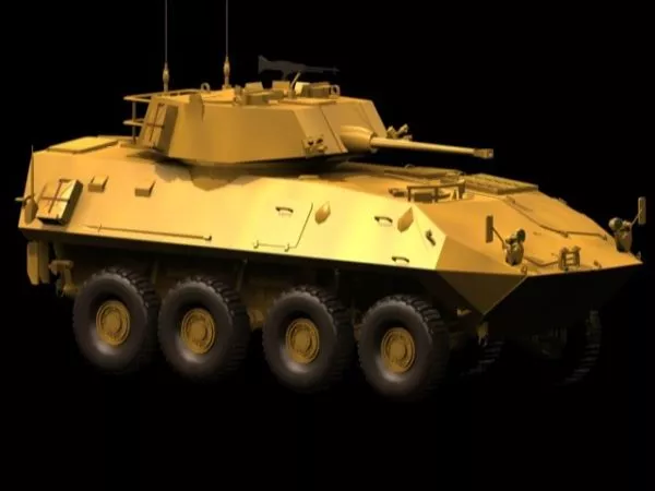Ground Combat Tank 3d model