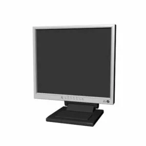 Lg Flatron Lcd Monitor 3d model