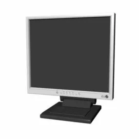 Lg Lcd Monitor 3d model