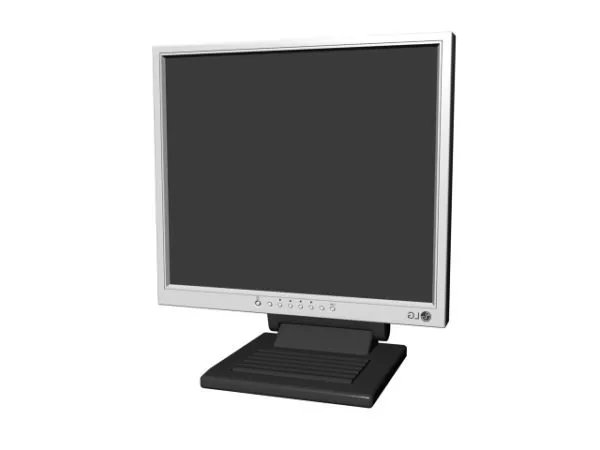 Lg Tft Lcd Monitor 3d model Lg Tft Lcd Monitor 3d model