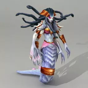 Lady Vashj 3d model