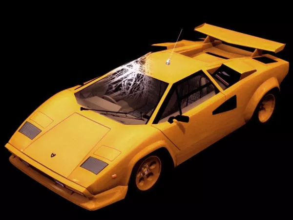 Lamborghini Countach 2-door Coupe 3d model Lamborghini Countach 2-door Coupe 3d model