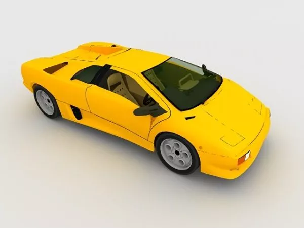 Lamborghini Diablo 3d model Lamborghini Diablo 3d model