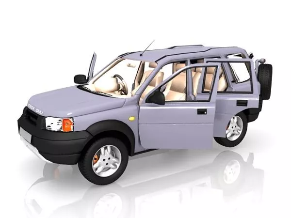Land Rover Discovery 3d model Land Rover Discovery 3d model