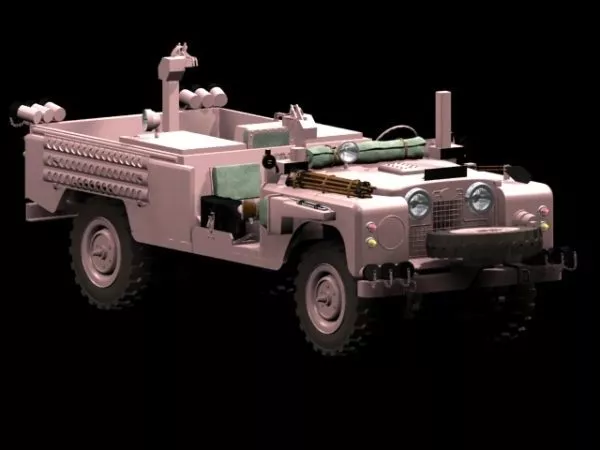 Land Rover Defender 3d model