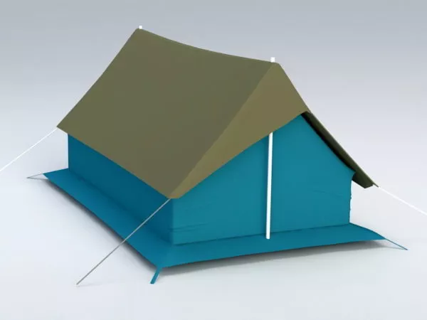 Ancient Military Tent 3d model