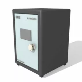 Large Office Safe 3d model