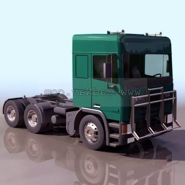 Man Head Vandamme 3d model