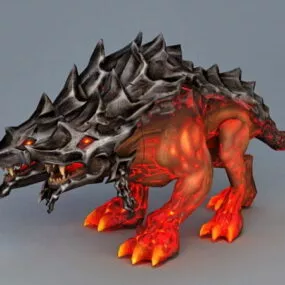 Lava Hellhound 3d model