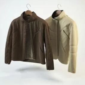 Leather Jacket 3d model
