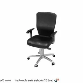 Furniture Leather Boss Chair 3d model