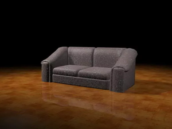 Leather Club Sofa 3d model Leather Club Sofa 3d model