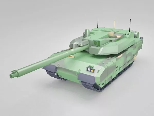 Leclerc Main Battle Tank 3d model Leclerc Main Battle Tank 3d model
