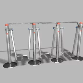 Leg Glider Exercise Machine 3d model