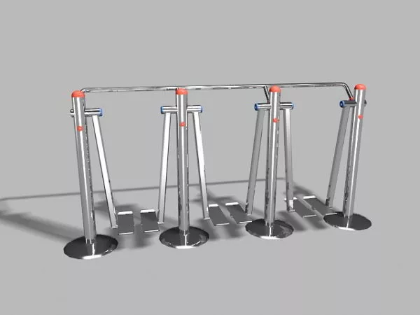 Leg Glider Exercise Machine 3d model Leg Glider Exercise Machine 3d model