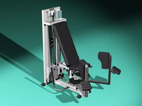 Gym Bench, Sport Equipment 3d model