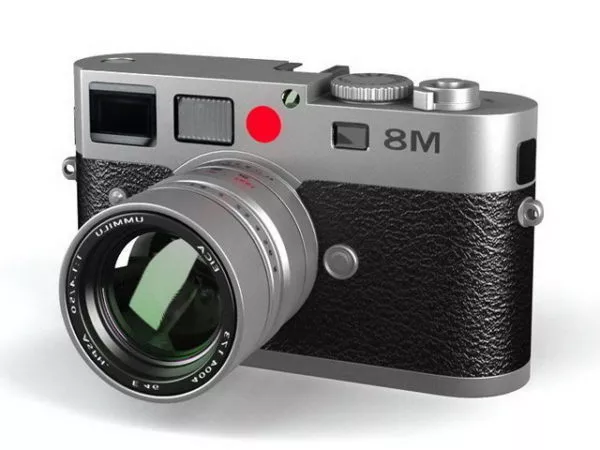 Leica M8 Digital Camera 3d model Leica M8 Digital Camera 3d model