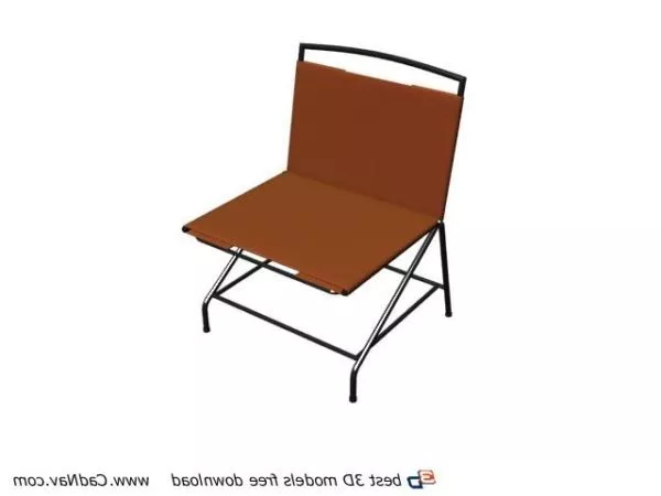 Aluminum Garden Chair Furniture 3d model Aluminum Garden Chair Furniture 3d model