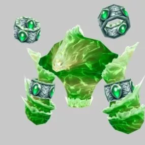 Lesser Water Elemental 3d model