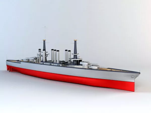 Lexington-class Battlecruiser 3d model Lexington-class Battlecruiser 3d model