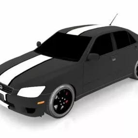 Lexus Is300 Car 3d model