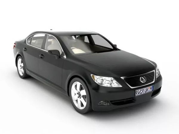 Lexus Ls 460 Vehicle 3d model Lexus Ls 460 Vehicle 3d model