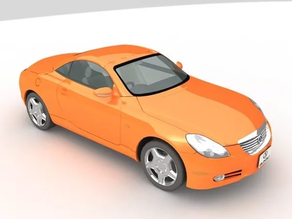Lexus Sc430 Grand Tourer 3d model Lexus Sc430 Grand Tourer 3d model