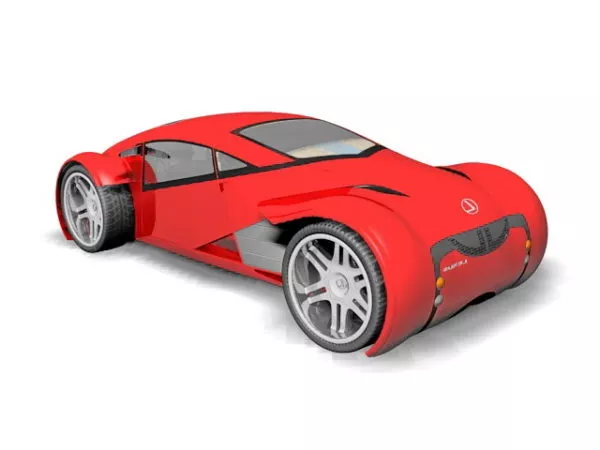 Lexus Concept Car 3d model Lexus Concept Car 3d model