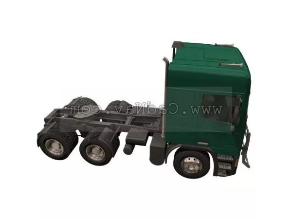 Leyland Roastrain Truck 3d model Leyland Roastrain Truck 3d model