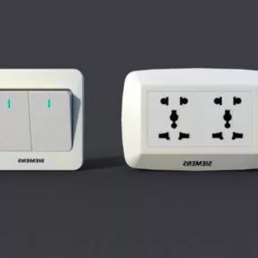 Light Switch & Socket 3d model