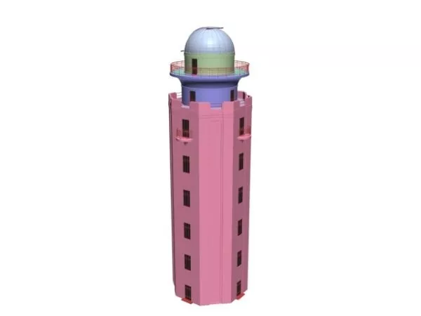 Lighthouses Building Set 3d model