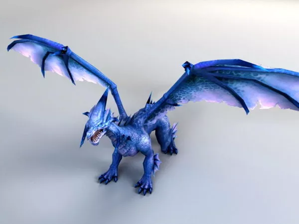 Lightning Dragon 3d model Lightning Dragon 3d model