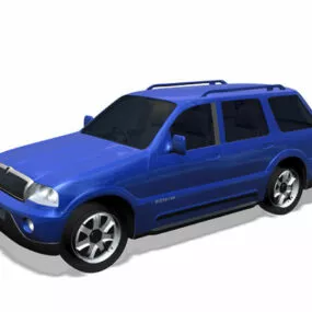Lincoln Aviator Suv 3d model