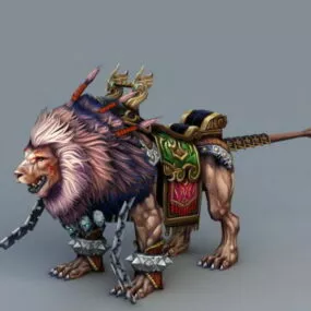 Lion Mount 3d model