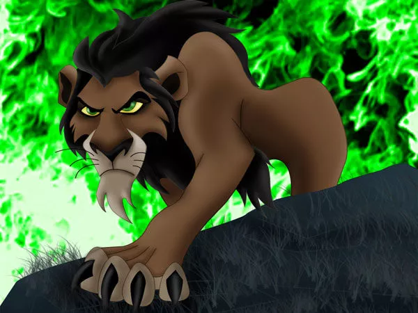 Lion King Scar Character 3d model Lion King Scar Character 3d model