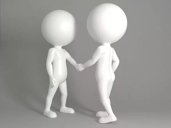 Little White People Rigged 3d model Little White People Rigged 3d model